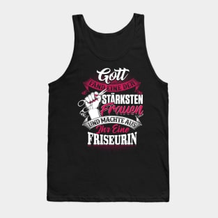 Friseur Friseur Friseur Friseur Friseur Barbershop Tank Top